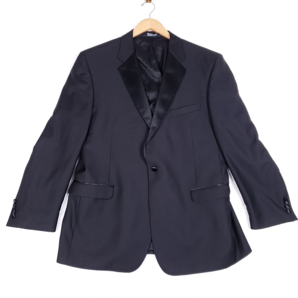 Jos A Bank Signature Collection Tuxedo Jacket‎ 45R Black